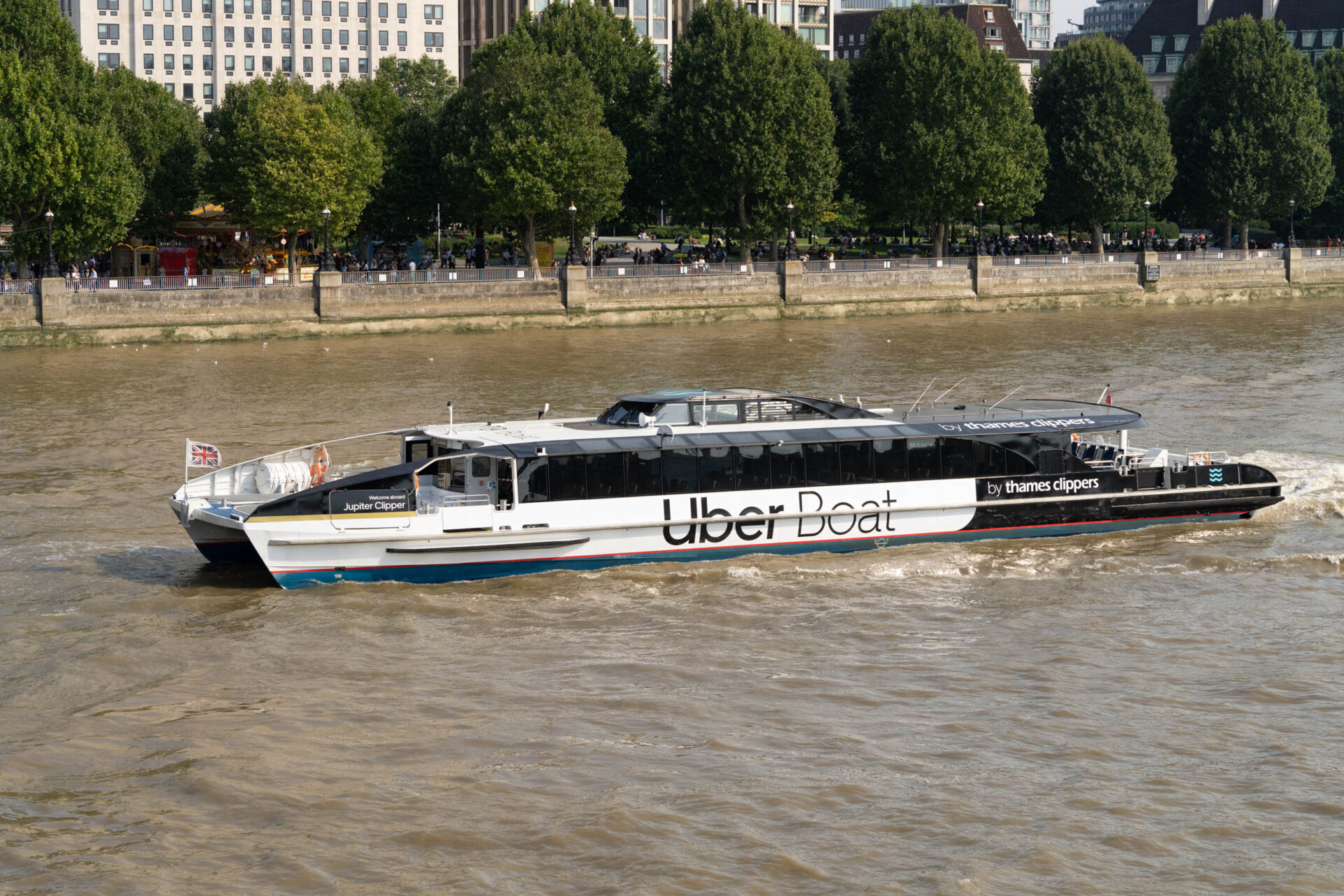 Uber Boat By Thames Clippers The Northbank Bid